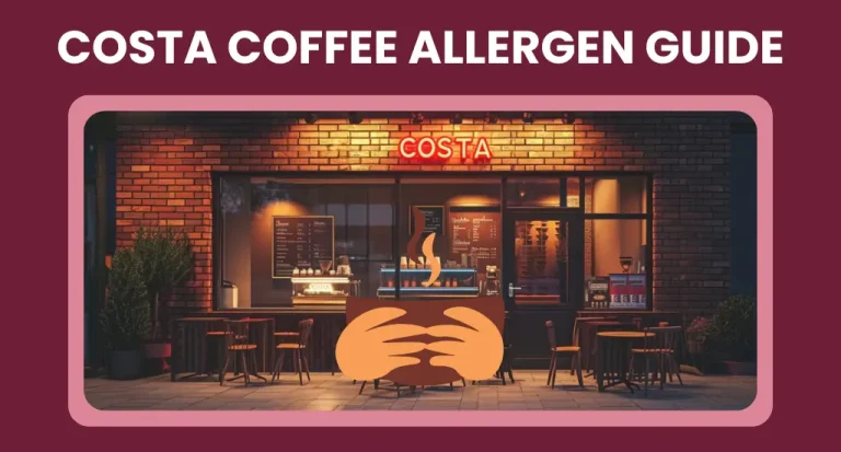 Costa Coffee Allergen Guide