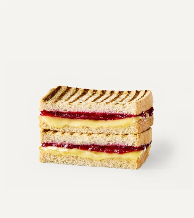 Brie & Cranberry Toastie