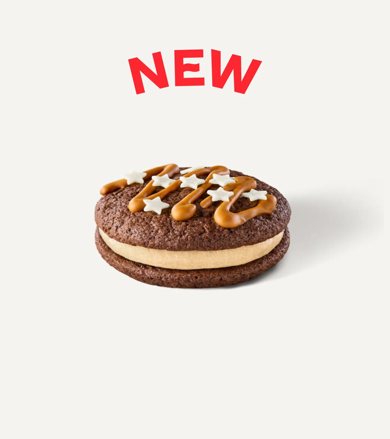 Caramel Nutcracker Cookie Sandwich