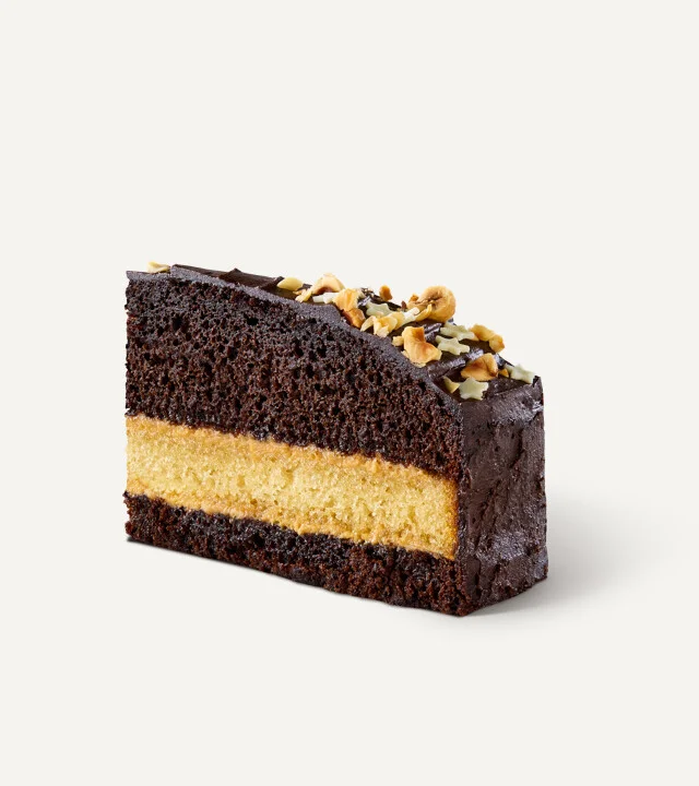 Chocolate & Caramel Nutcracker Cake