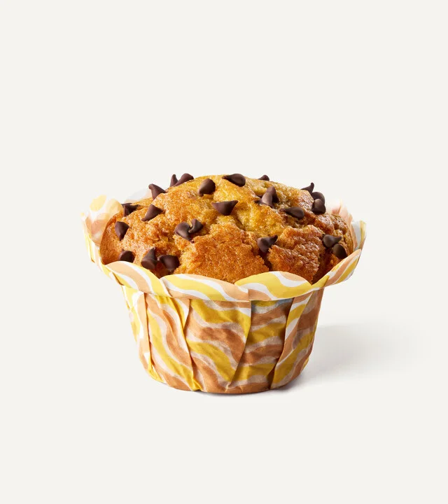 Banana & Chocolate Muffin