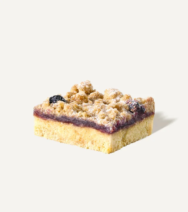 Berry Crumble Slice